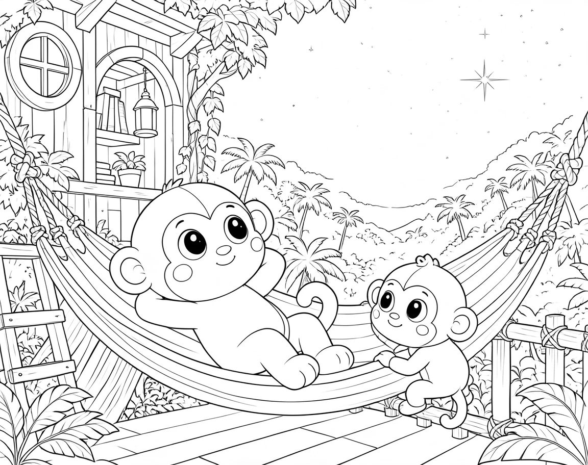 Monkeys in the Hammock