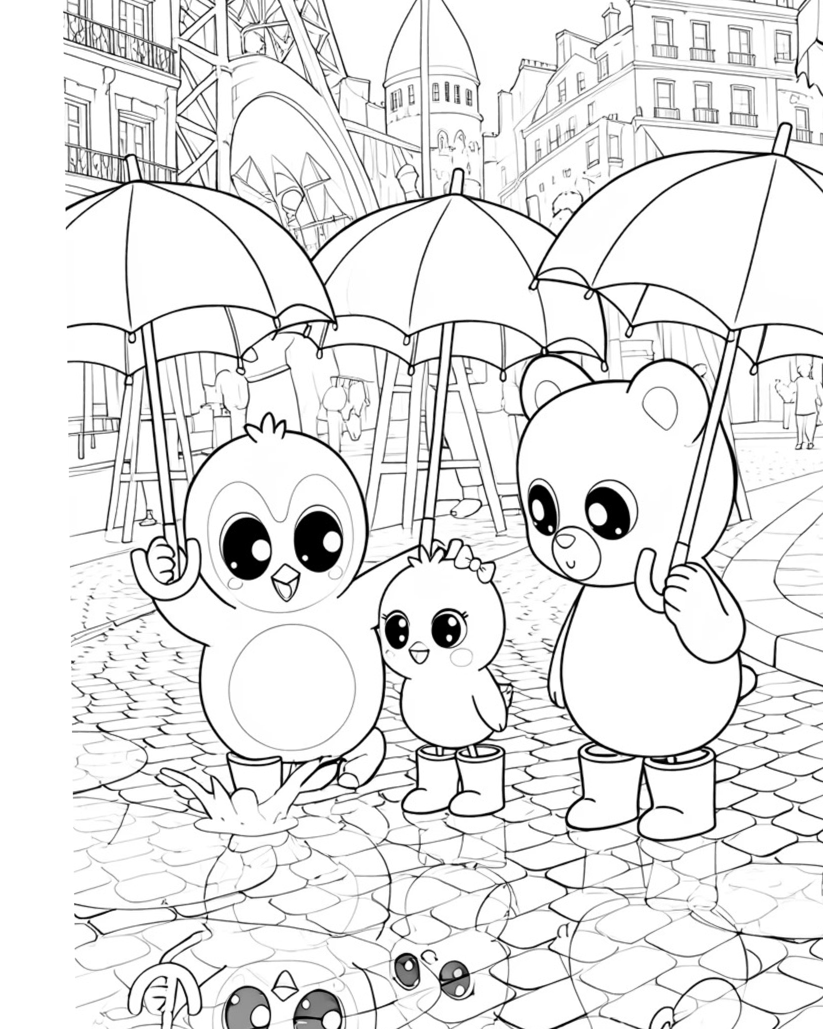Rainy Day Umbrellas